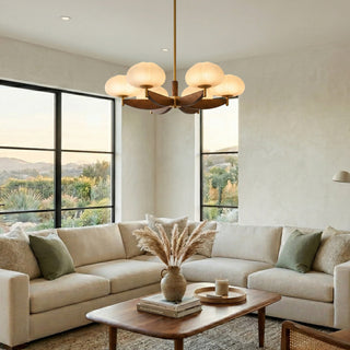 Willow Ash Wood Chandelier