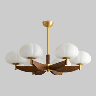 Willow Ash Wood Chandelier