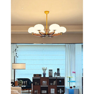 Willow Ash Wood Chandelier