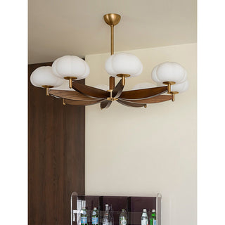 Willow Ash Wood Chandelier