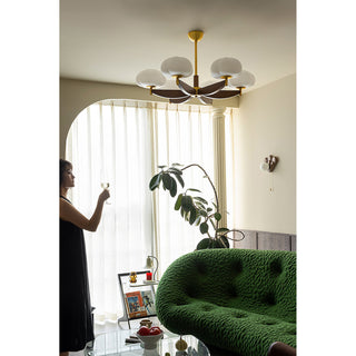 Willow Ash Wood Chandelier