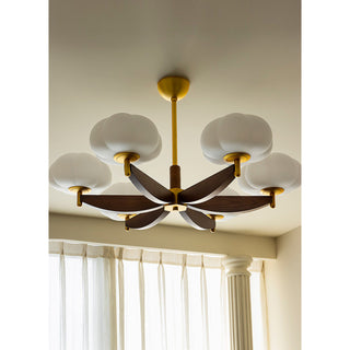 Willow Ash Wood Chandelier