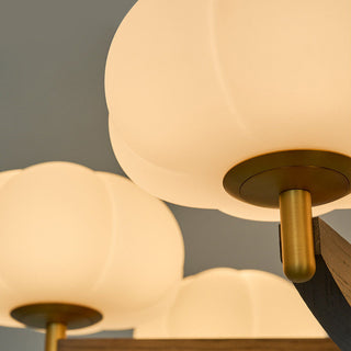 Willow Ash Wood Chandelier
