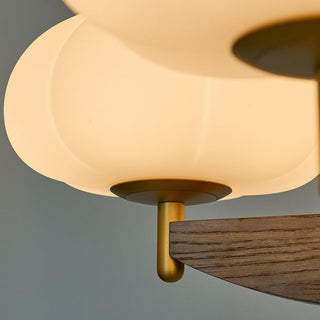 Willow Ash Wood Chandelier