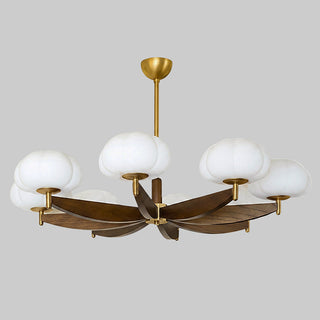 Willow Ash Wood Chandelier