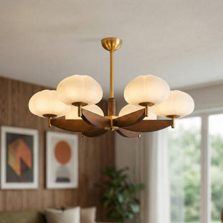 Willow Ash Wood Chandelier