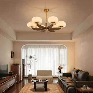 Willow Ash Wood Chandelier