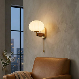 Willow Ash Wood Wall Lamp