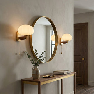 Willow Ash Wood Wall Lamp
