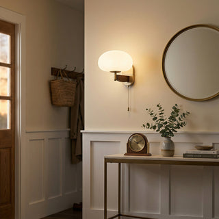 Willow Ash Wood Wall Lamp