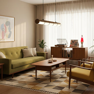 Woody Endless Linear Pendant Light