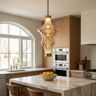 Zaelia Mesh Spindle Pendant Light