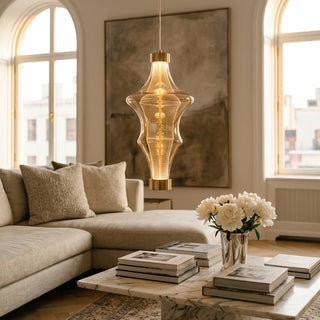 Zaelia Mesh Spindle Pendant Light