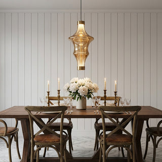 Zaelia Mesh Spindle Pendant Light