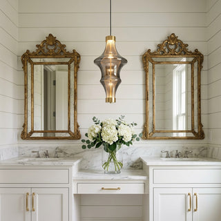 Zaelia Mesh Spindle Pendant Light