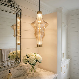 Zaelia Mesh Spindle Pendant Light