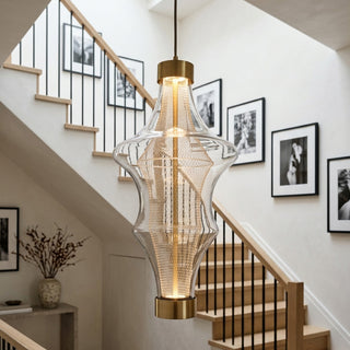 Zaelia Mesh Spindle Pendant Light