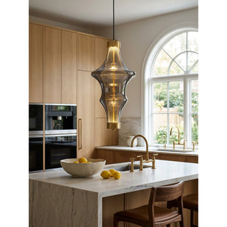 Zaelia Mesh Spindle Pendant Light