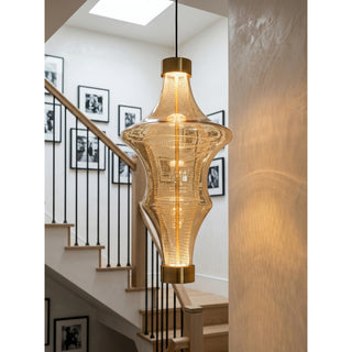 Zaelia Mesh Spindle Pendant Light