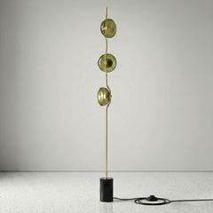 Gold & Green Glass (Warm Light)