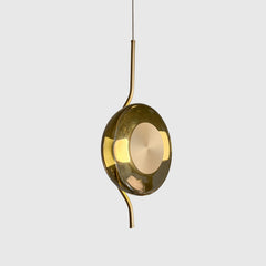 Gold & Green Glass