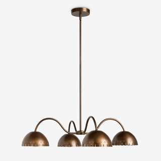 Zelyra Perforated Dome Chandelier