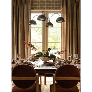 Zelyra Perforated Dome Chandelier