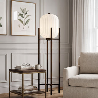Zenith Silk Floor Lamp