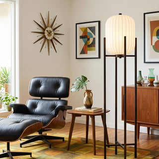 Zenith Silk Floor Lamp