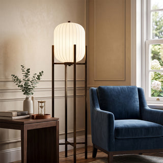 Zenith Silk Floor Lamp