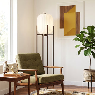 Zenith Silk Floor Lamp