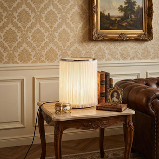 Zephyra Fringe Drum Lamp