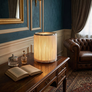 Zephyra Fringe Drum Lamp