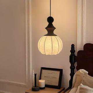 Zephyrine Silk Lantern Pendant Lamp