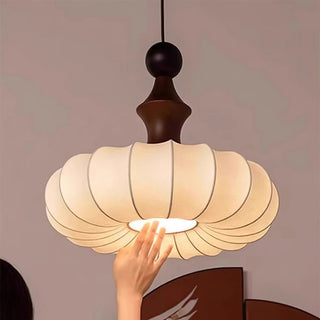 Zephyrine Silk Lantern Pendant Lamp